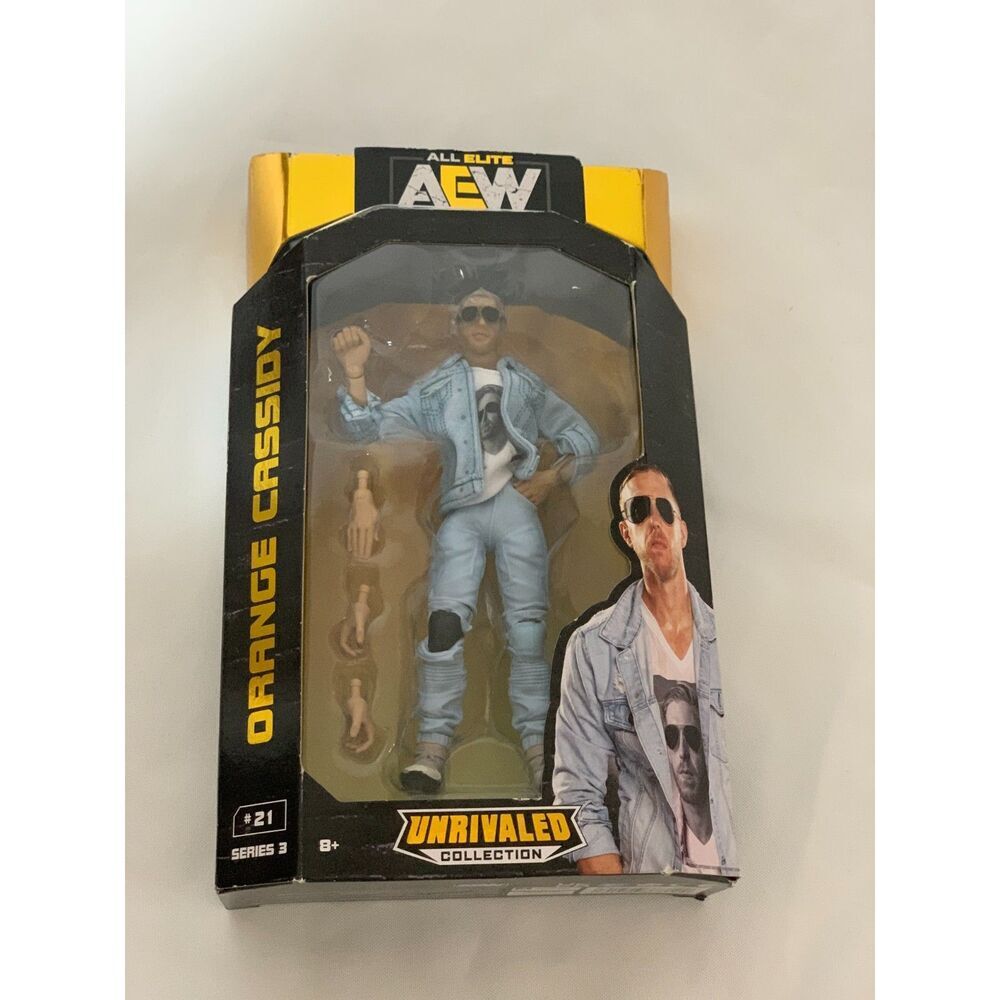 Wrestling Jazwares AEW Unrivaled Series 3 Orange Cassidy Action Figure #21